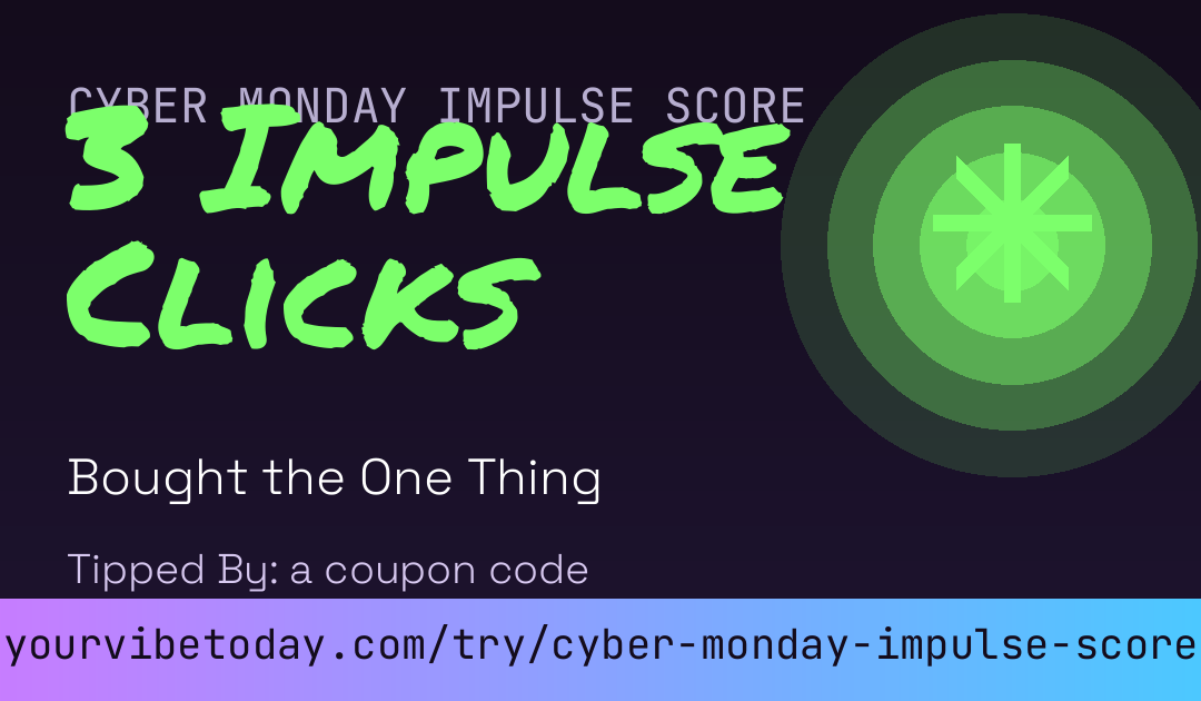 Cyber Monday Impulse Score card preview