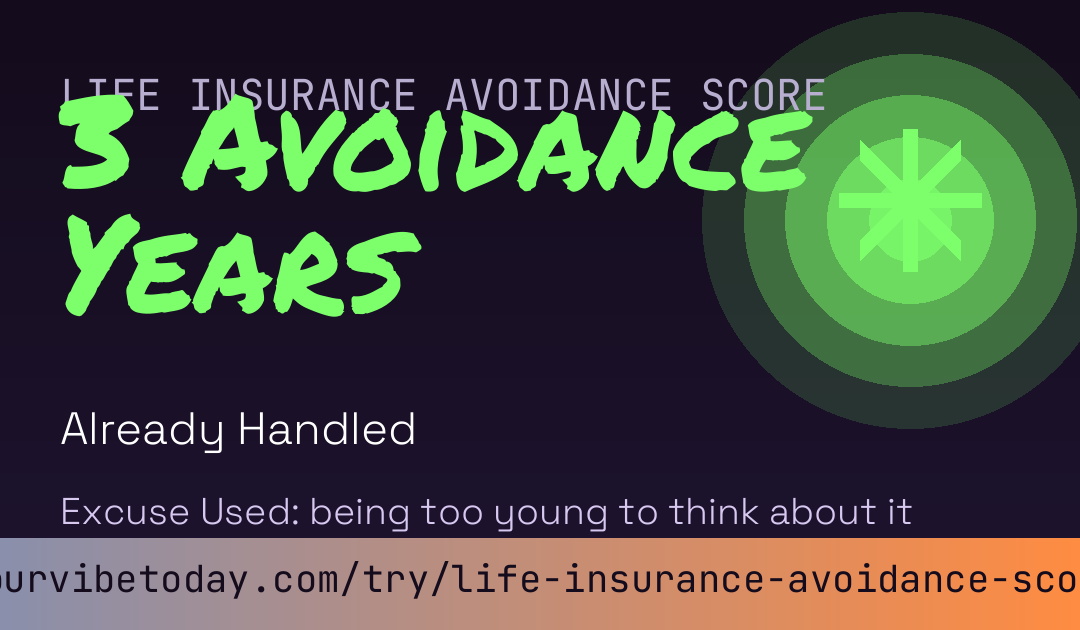 Life Insurance Avoidance Score card preview
