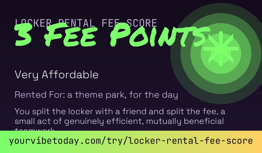 Locker Rental Fee Score card preview
