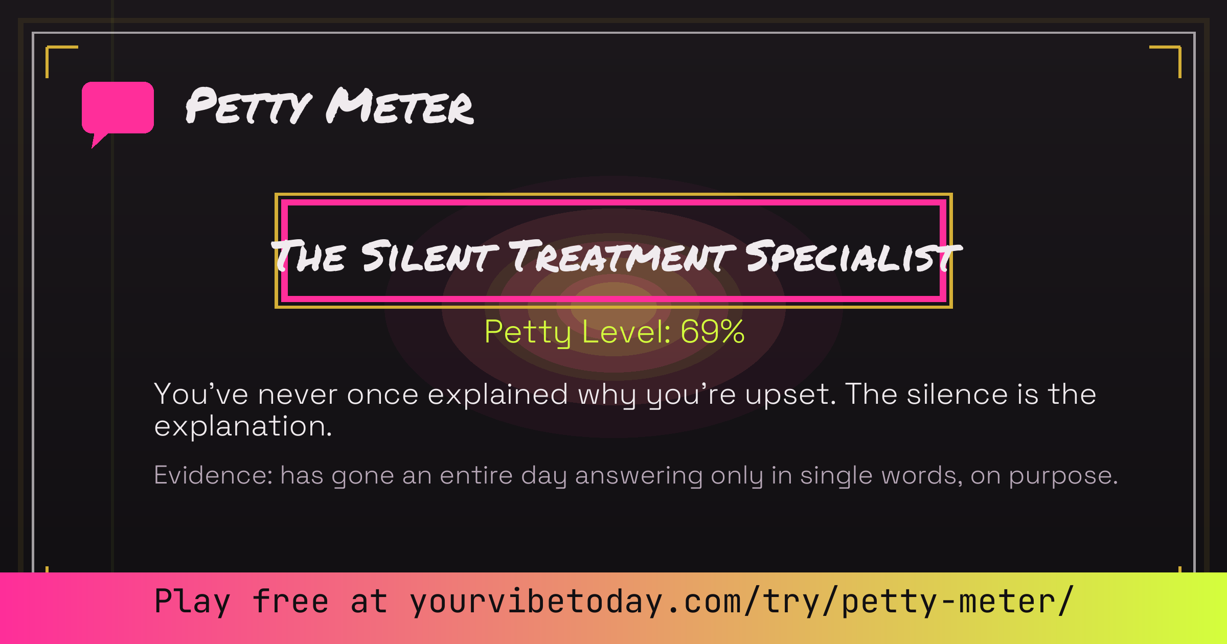 Petty Meter card preview