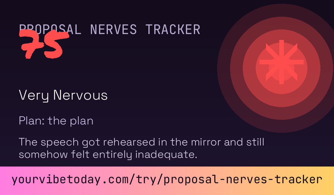 Proposal Nerves Tracker card preview