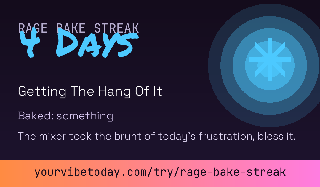 Rage Bake Streak card preview