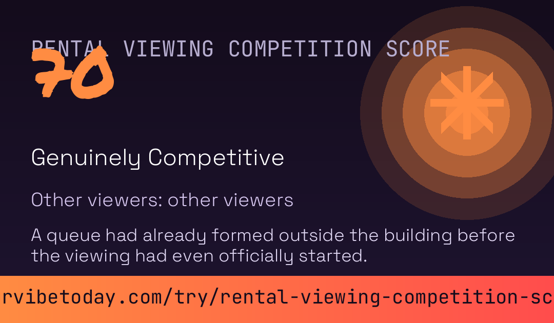 Rental Viewing Competition Score card preview