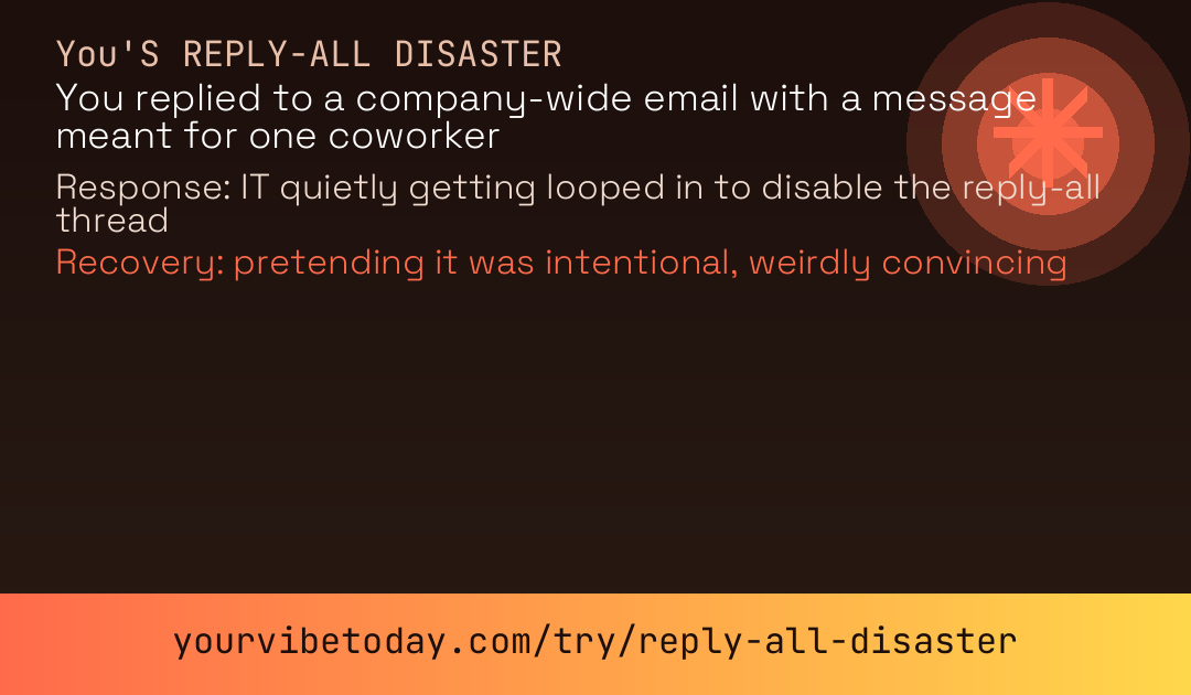 Reply-all disaster card
