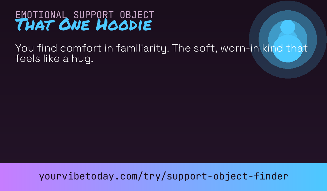 Emotional support object card